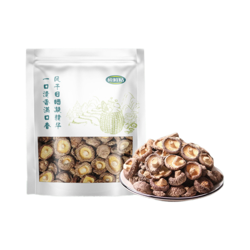 Fresh dried shiitake mushrooms wholesale Gutian thick rootless farm dried shiitake mushrooms new edible fungi commercial mushrooms