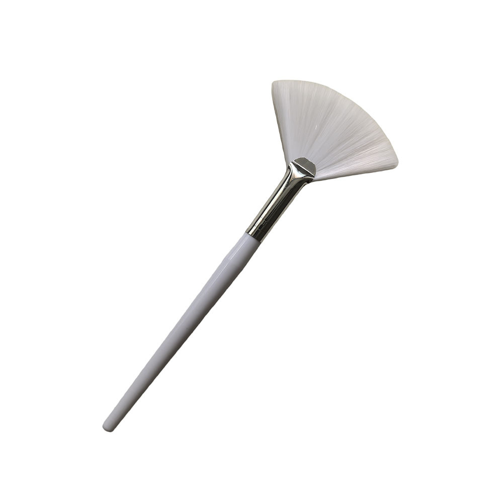 Fan-shaped mask brush beauty tool fruit acid brush soft bristle mask brush beauty makeup modification essence makeup brush