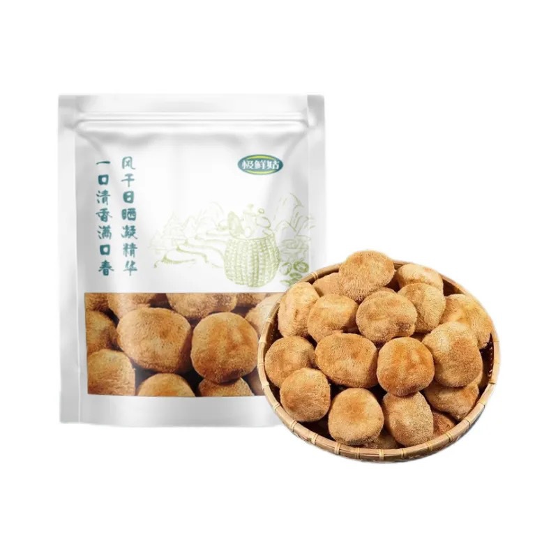 Wild Hericium erinaceus dried goods authentic Changbai Mountain Hericium erinaceus mushroom Hericium erinaceus fresh mushroom soup ingredients