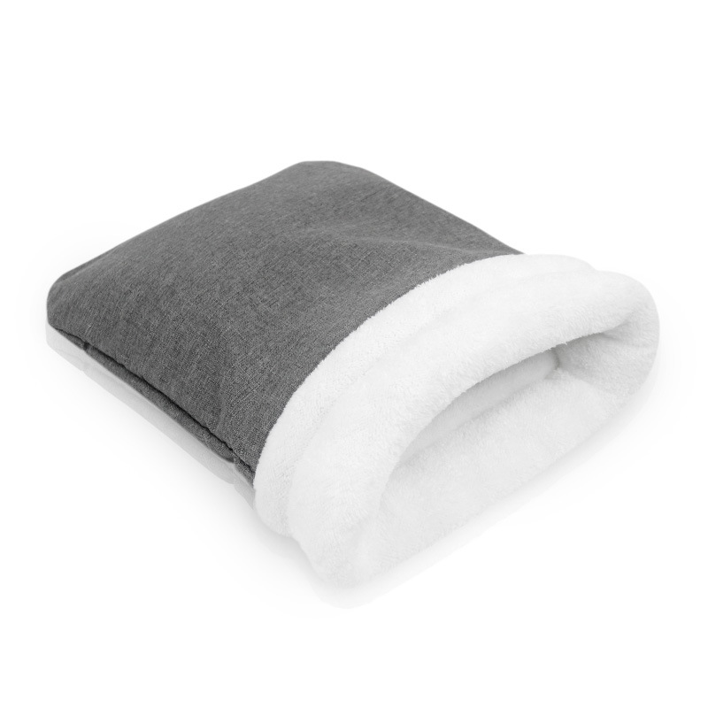 Pet supplies cat sleeping bag semi-enclosed pet nest cat house deep sleep dog kennel winter thick warm cat nest