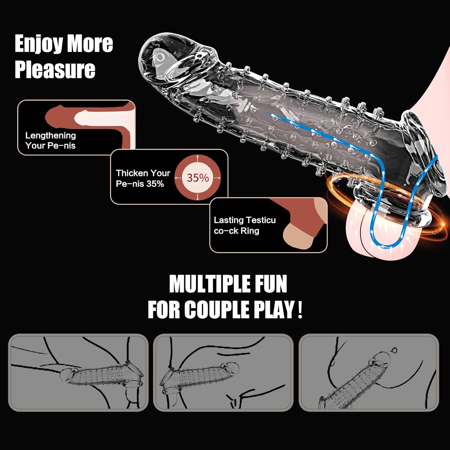 【A18】Thin, more fitting Manual Dildo